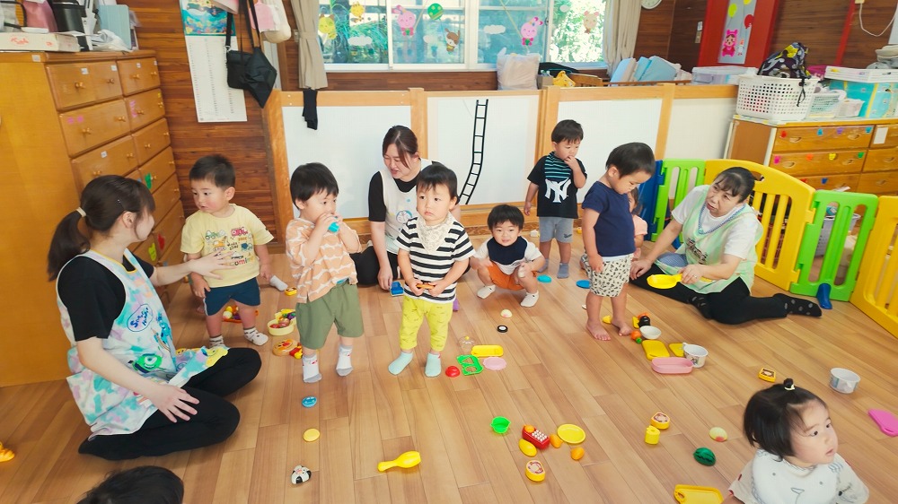園の一日